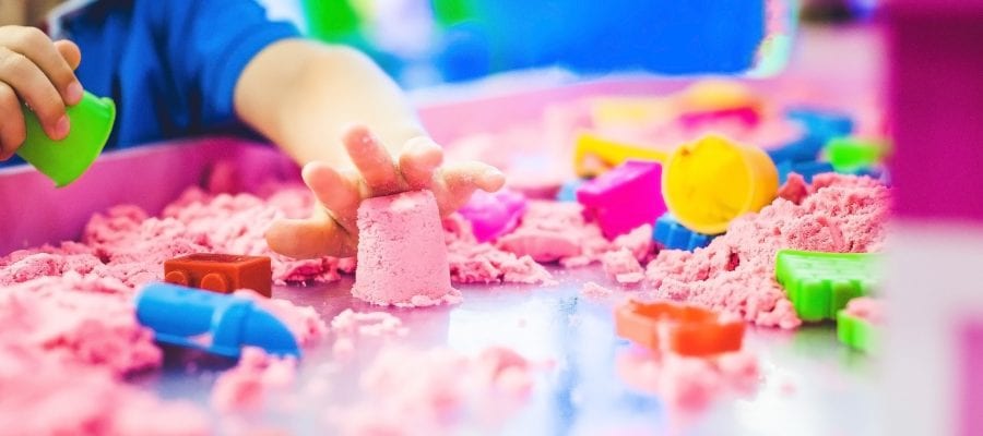 Kinetic Sand Blue in Kids Toys